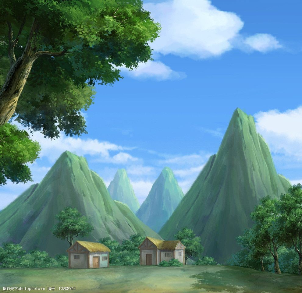 动画背景图片 动画片中的视觉灵魂