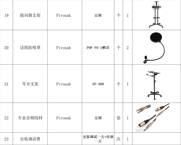 5万级别录音棚全套设备配置清单方案（midi编曲/音乐制作/口才声乐培训/录音制作）